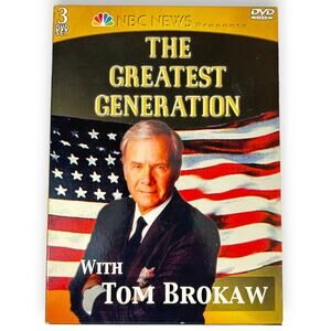 The Greatest Generation with Tom Brokaw 3 DVD Set 2 are Sealed NBC News  2005